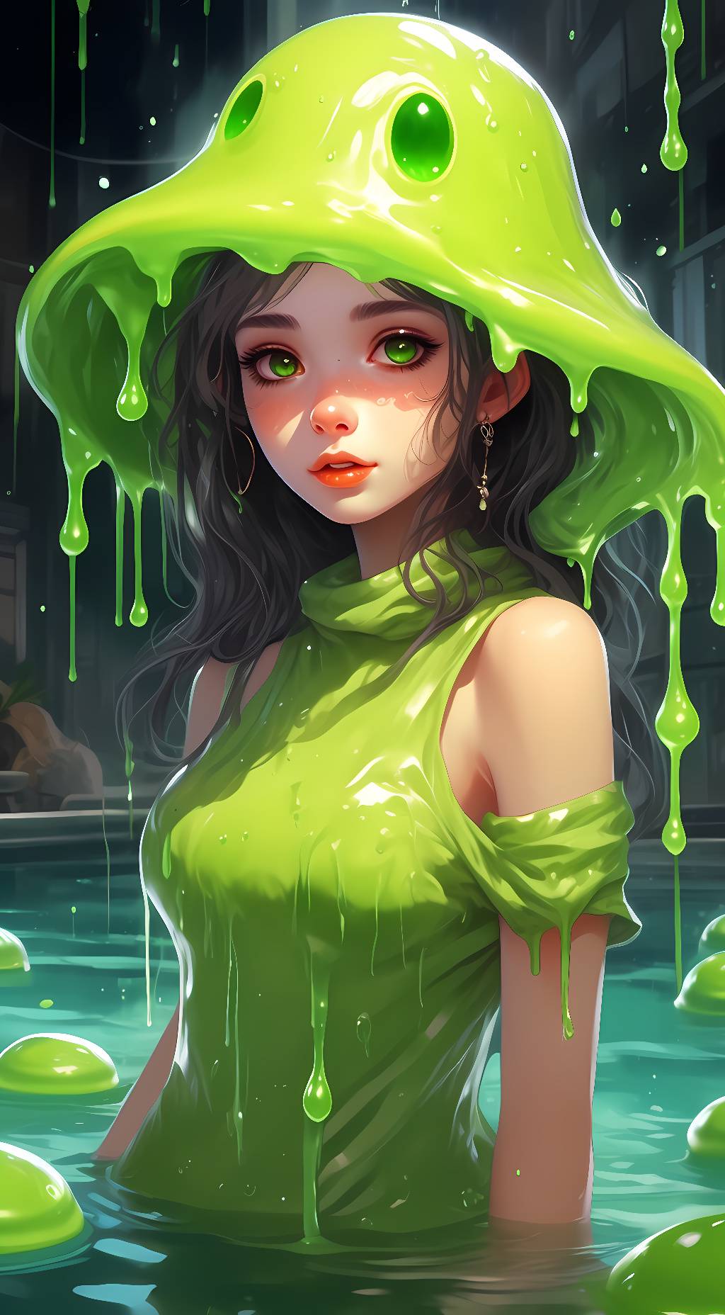 Talk With Slime Girl Emily Talkie Ai