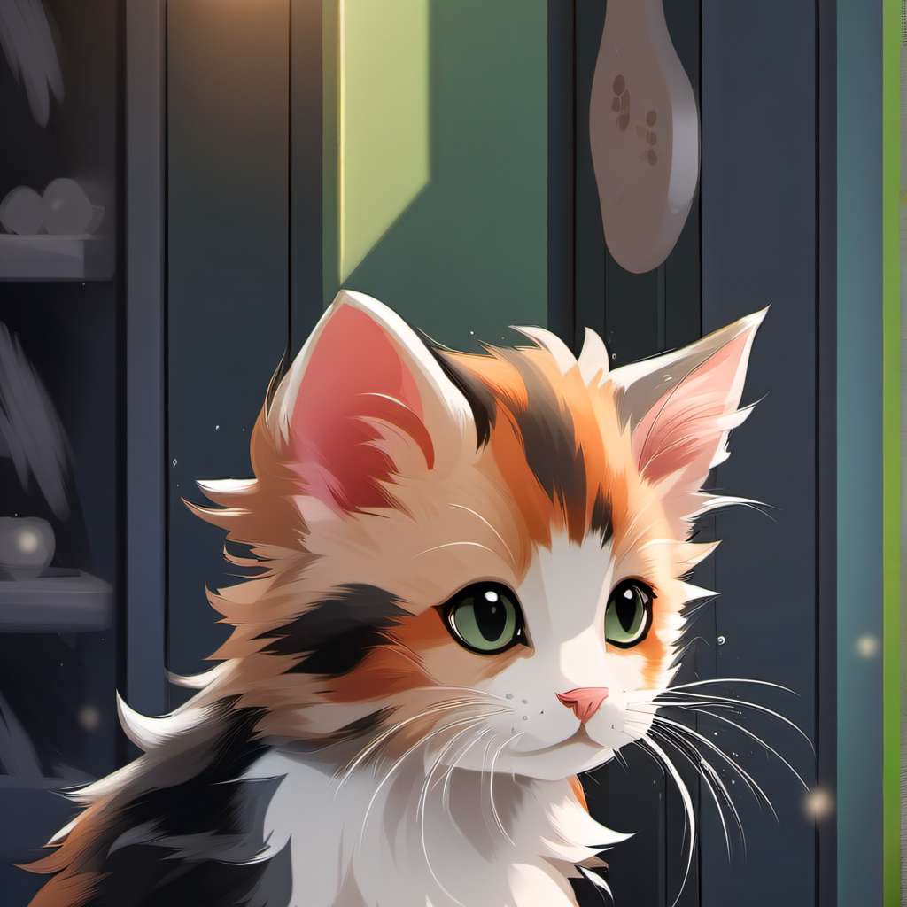 chat with ai character: Tiny cute kitty