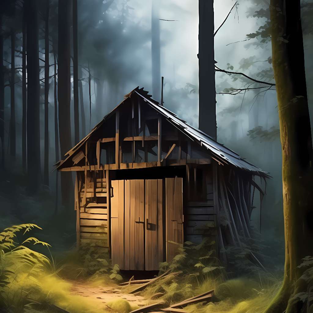 chat with ai character: Old shed