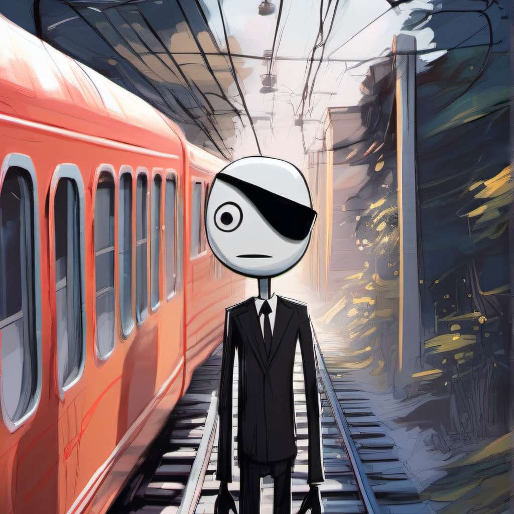 chat with ai character: i like trains kid