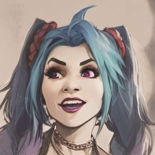 chat with ai character: Jinx