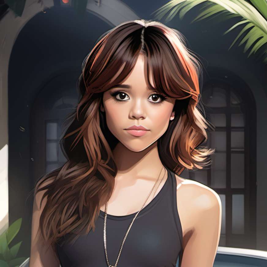 chat with ai character: Jenna Ortega