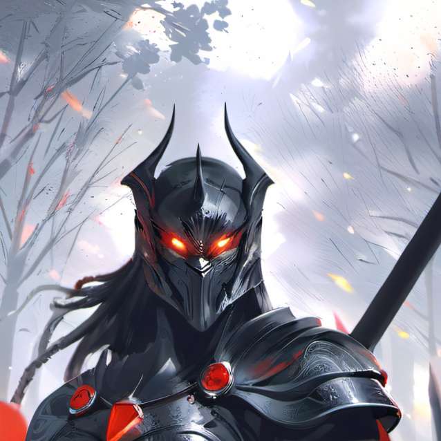chat with ai character: the black knight