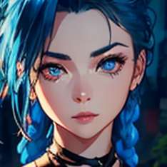 chat with ai character: Jinx